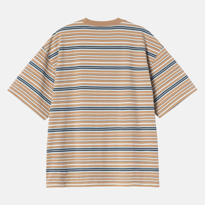 Carhartt WIP Zane Stripe T-Shirt - Zane Stripe Beige Bild 2