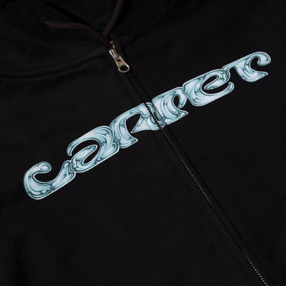 Carpet Company Chrome Zip-Hoodie - Black - Blowout Skateshop