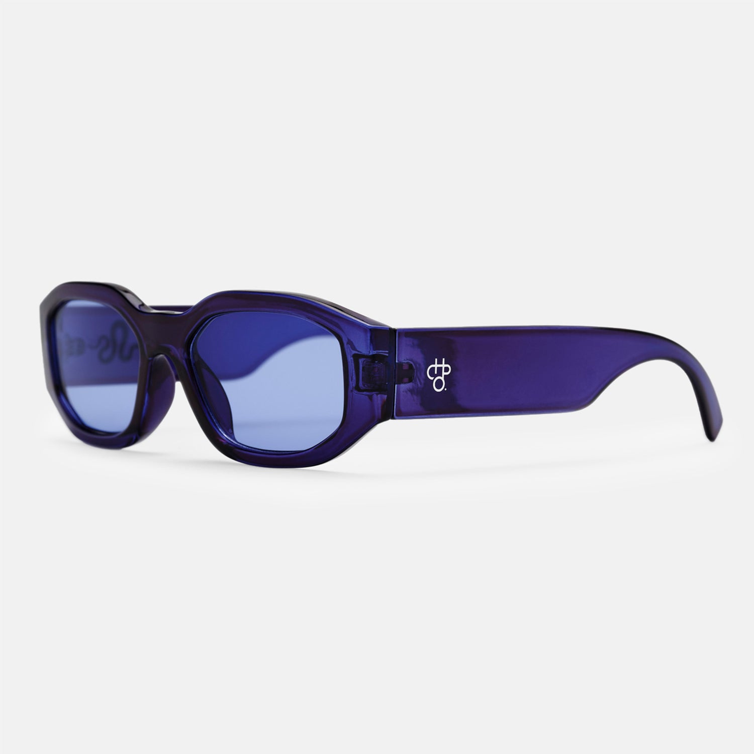 Chpo Brand Brooklyn Sonnenbrille - Indigo Blau Bild 2