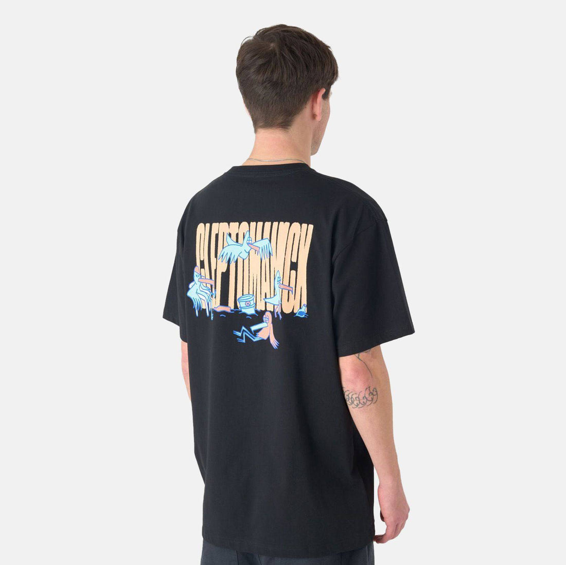 Cleptomanicx Cleptomanicx Boxy Tee - Full Time Service - Blowout Skateshop