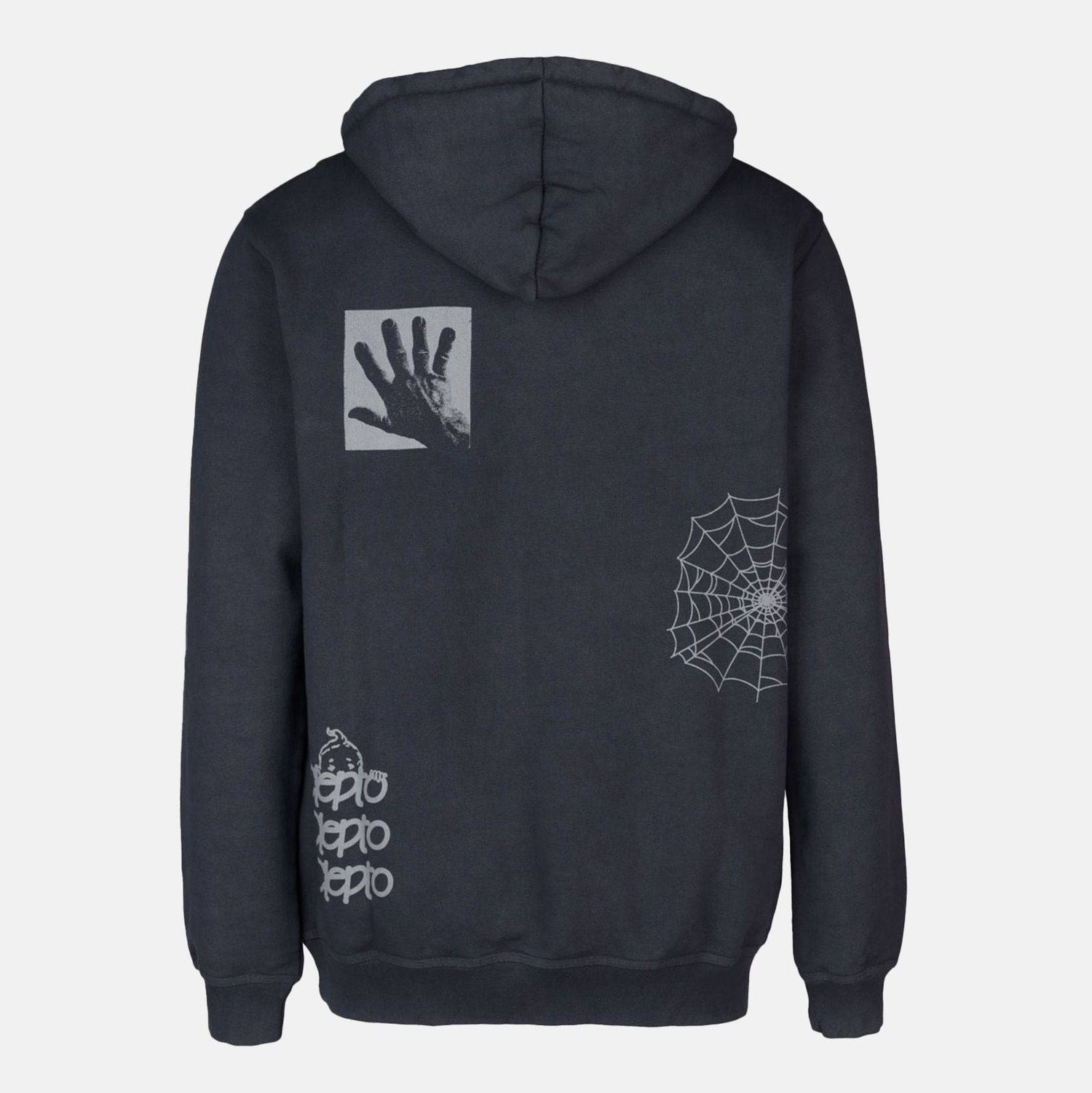 Cleptomanicx Mytery Hoodie - Blue Graphite - Blowout Skateshop