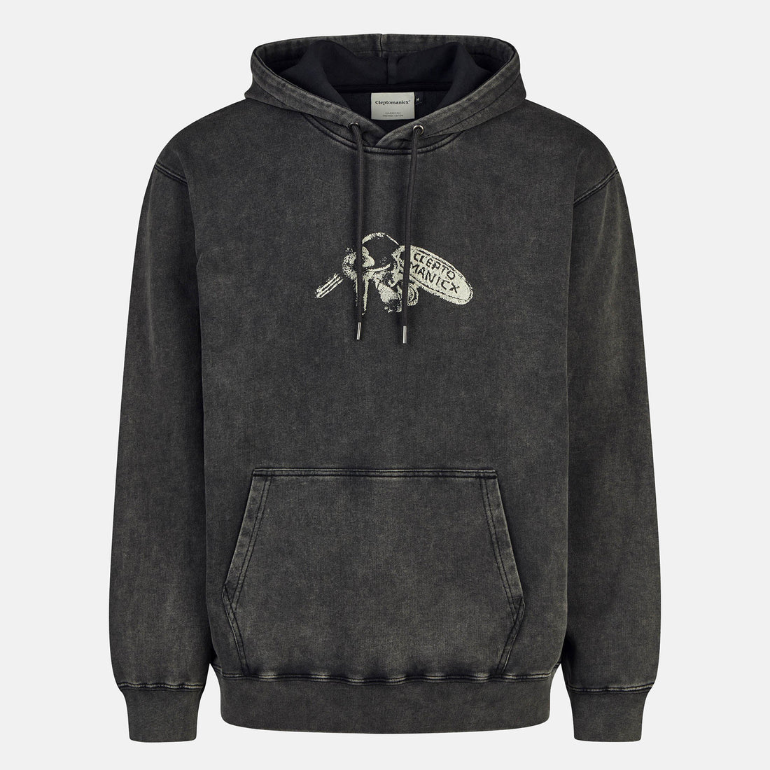 Cleptomanicx Artefact Hoodie - Black Schwarz Bild 1