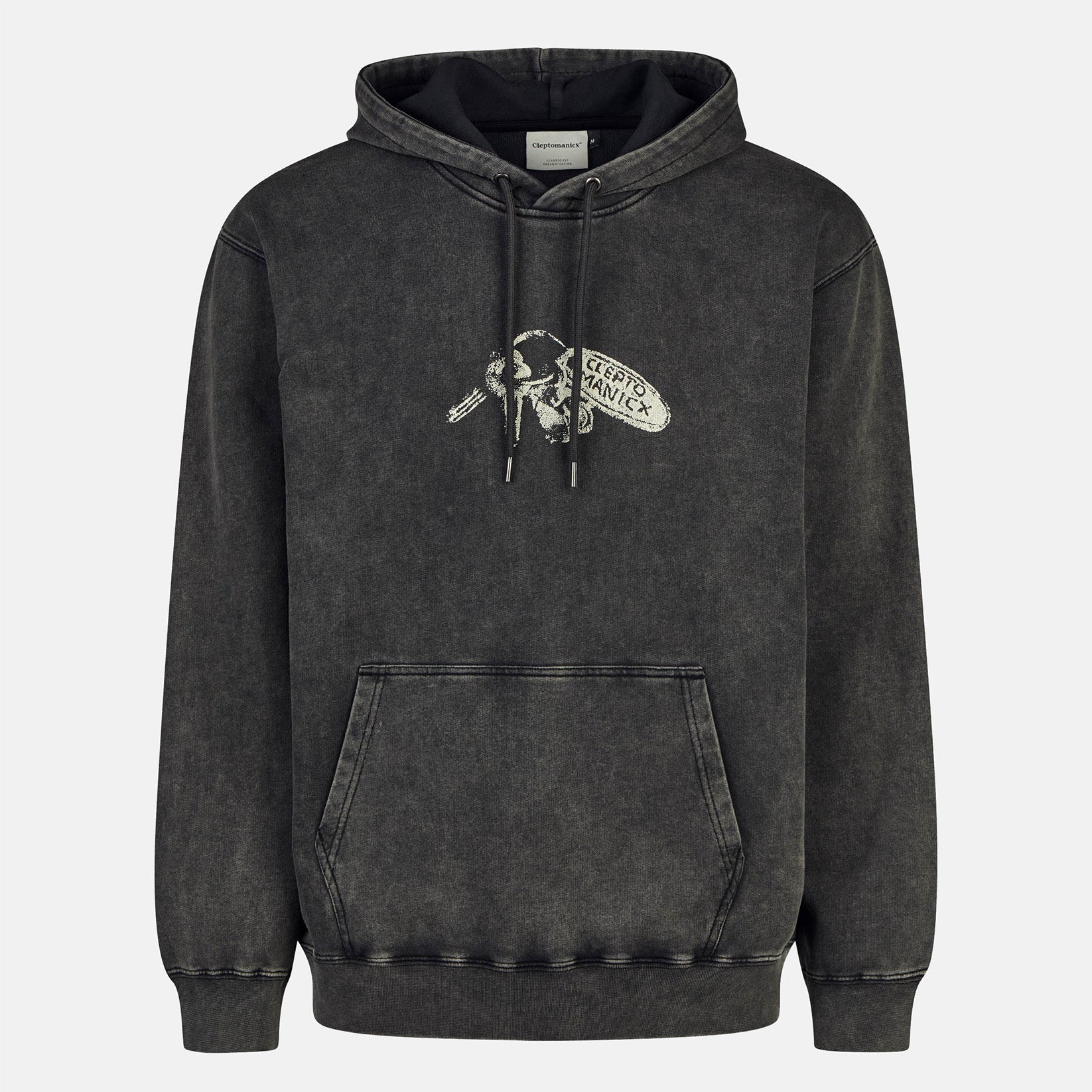 Cleptomanicx Artefact Hoodie - Black Schwarz Bild 1
