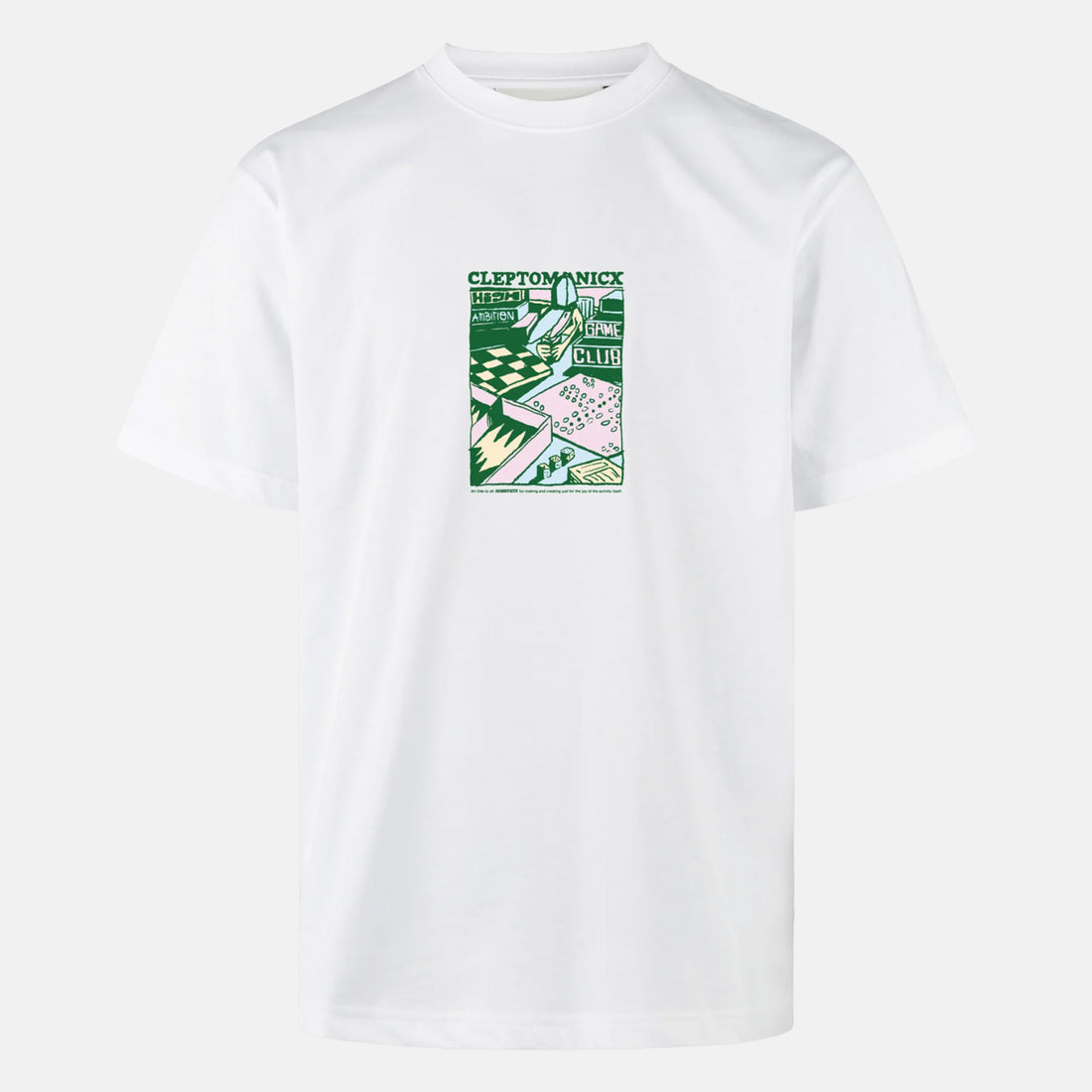 Cleptomanicx Gamer T-Shirt - White Weiß Bild 1