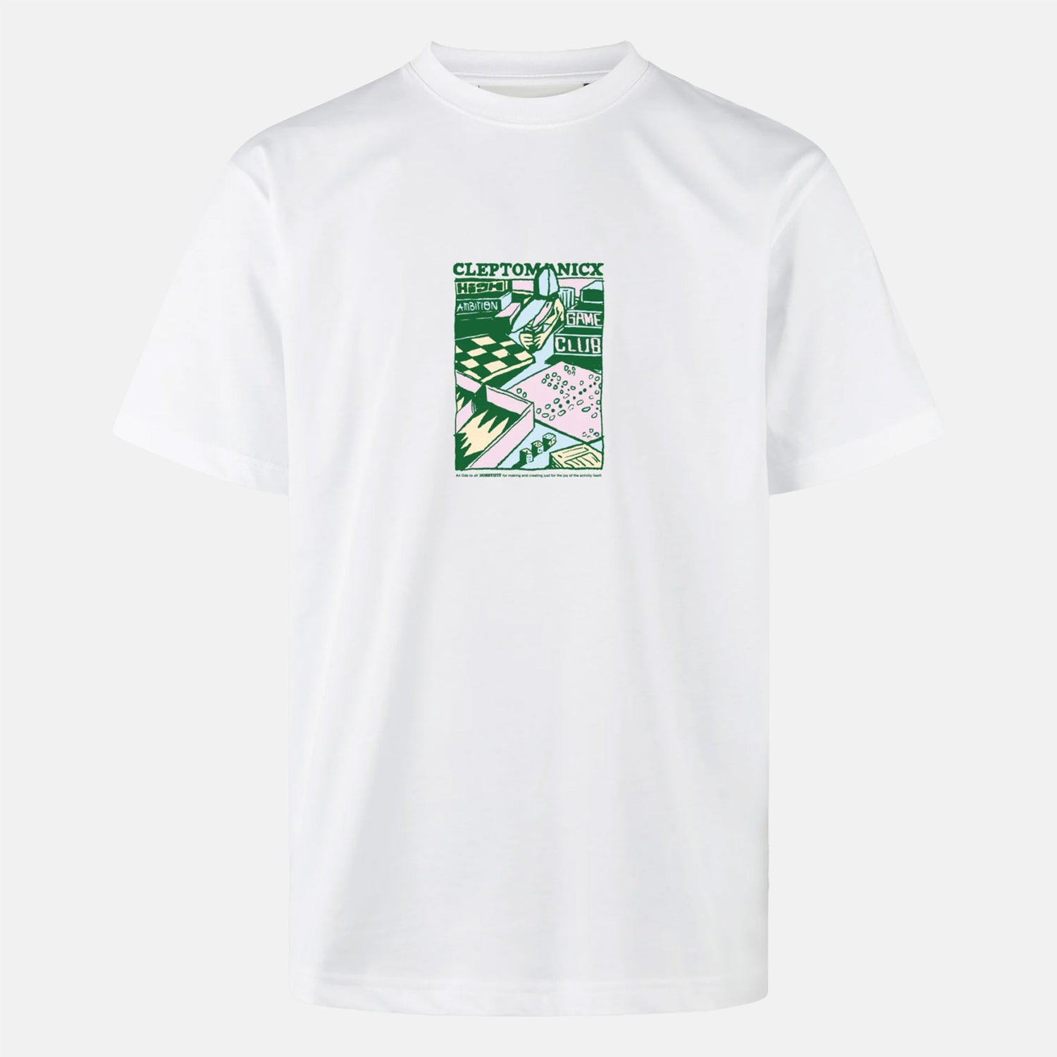 Cleptomanicx Gamer T-Shirt - White Weiß Bild 1