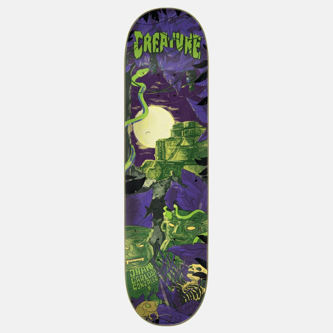 Creature Gonzalez Temple Pro 8.375&quot; Deck - Blowout Skateshop