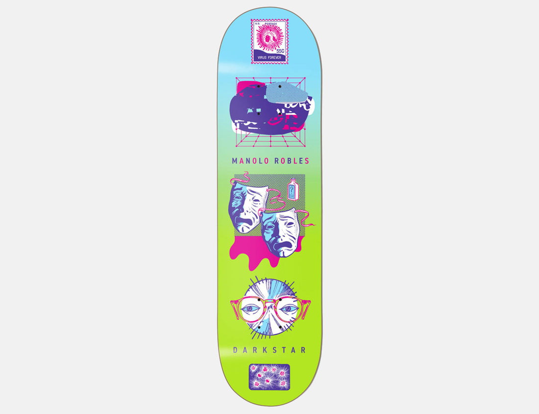 Darkstar Robles New Abnormal 8.0 Deck Mehrfarbig Bild 1