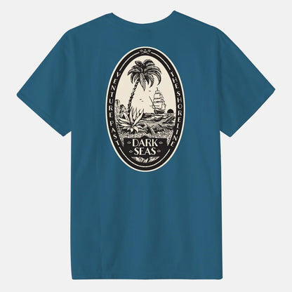 Dark Seas Embargo T-Shirt - Slate Blau Bild 1