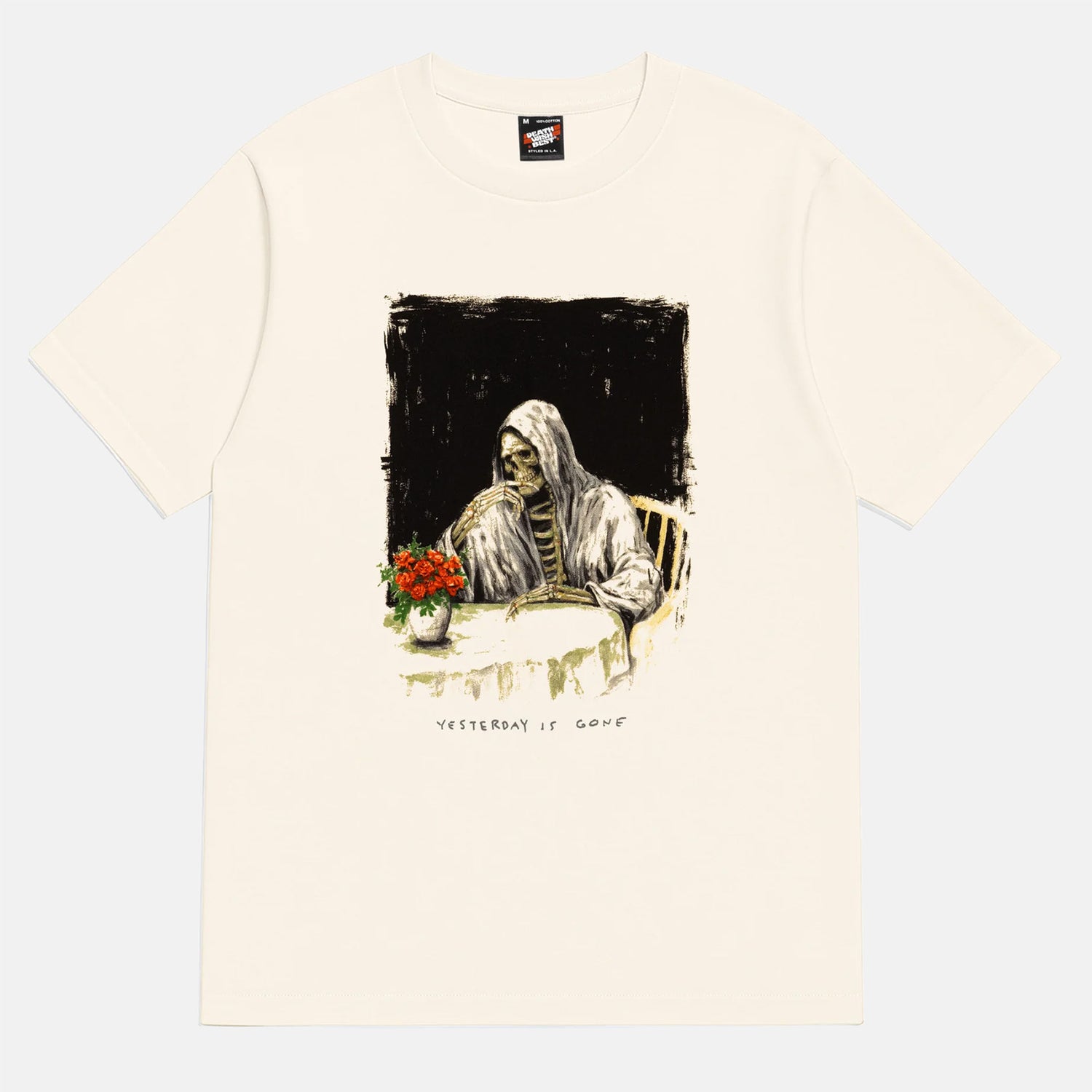 Deathwish Yesterday is Gone T-Shirt - Beige Beige Bild 1