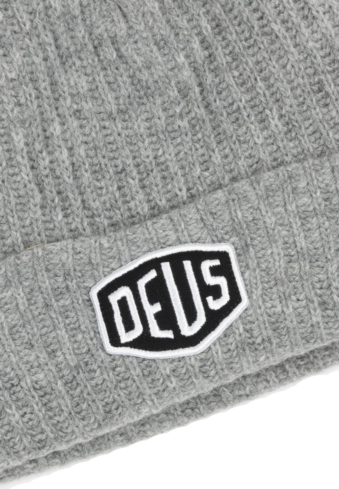 Deus ex Machina Shield Beanie - Charcoal - Blowout Skateshop