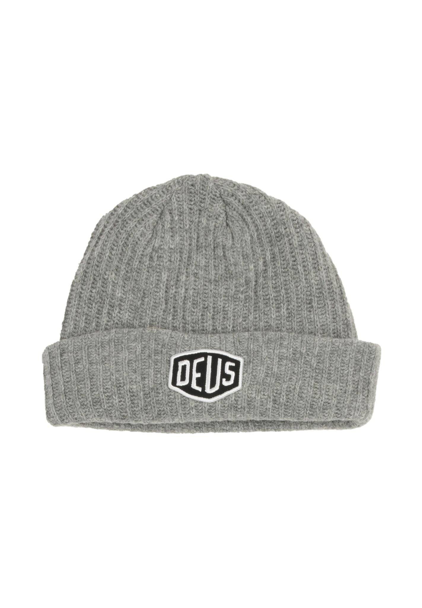 Deus ex Machina Shield Beanie - Charcoal - Blowout Skateshop