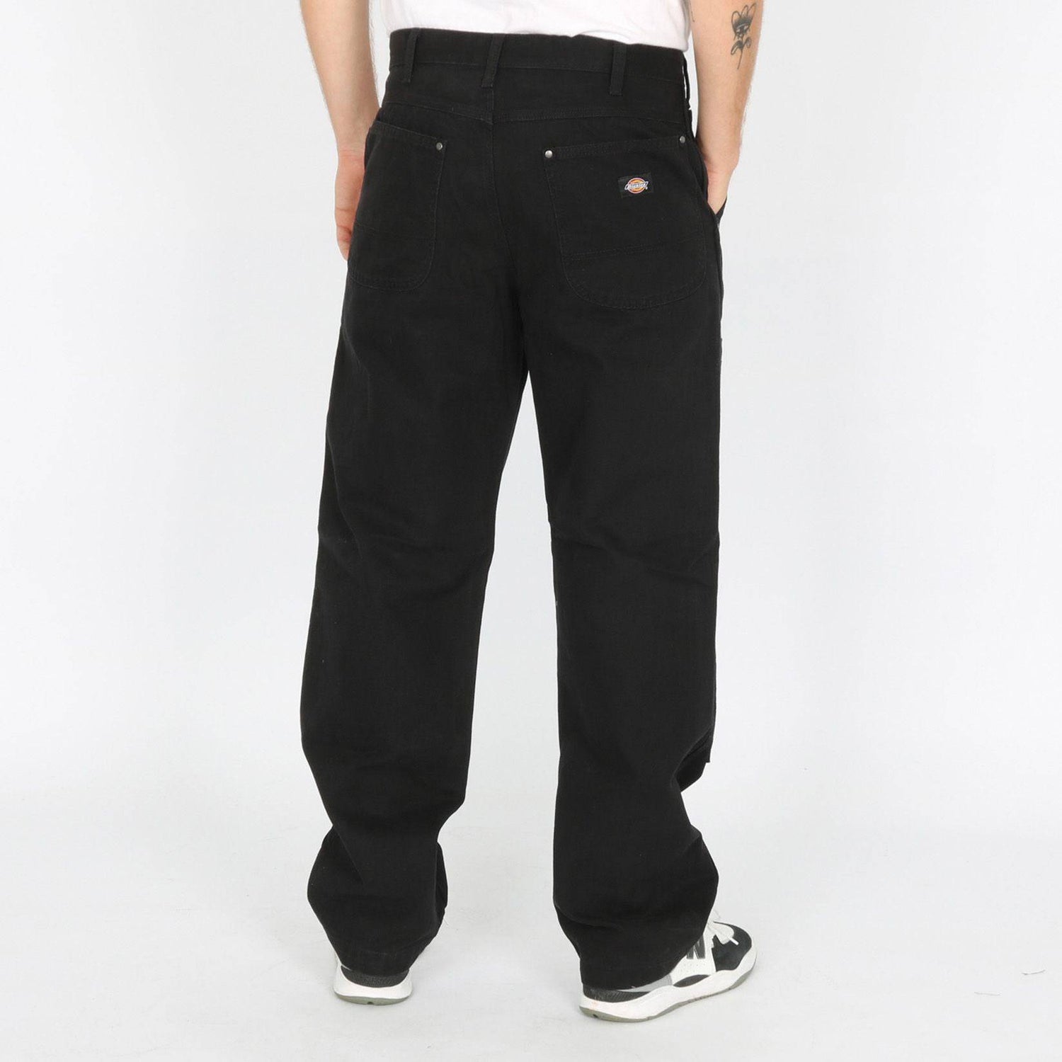 Dickies Duck Canvas Utility Pant - Stone Washed Black - Blowout Skateshop