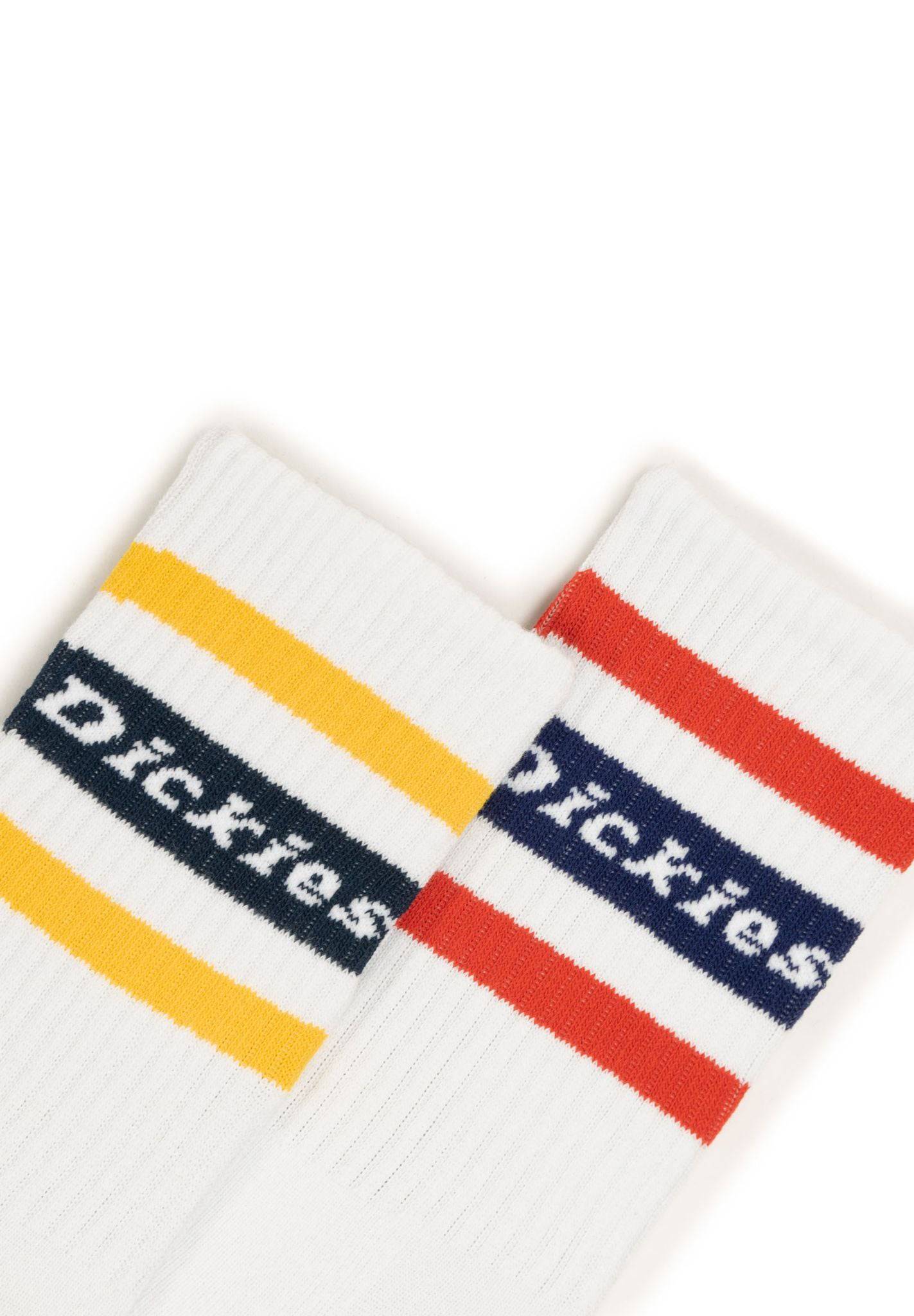 Dickies Genola Socks 2Pair - White - Blowout Skateshop