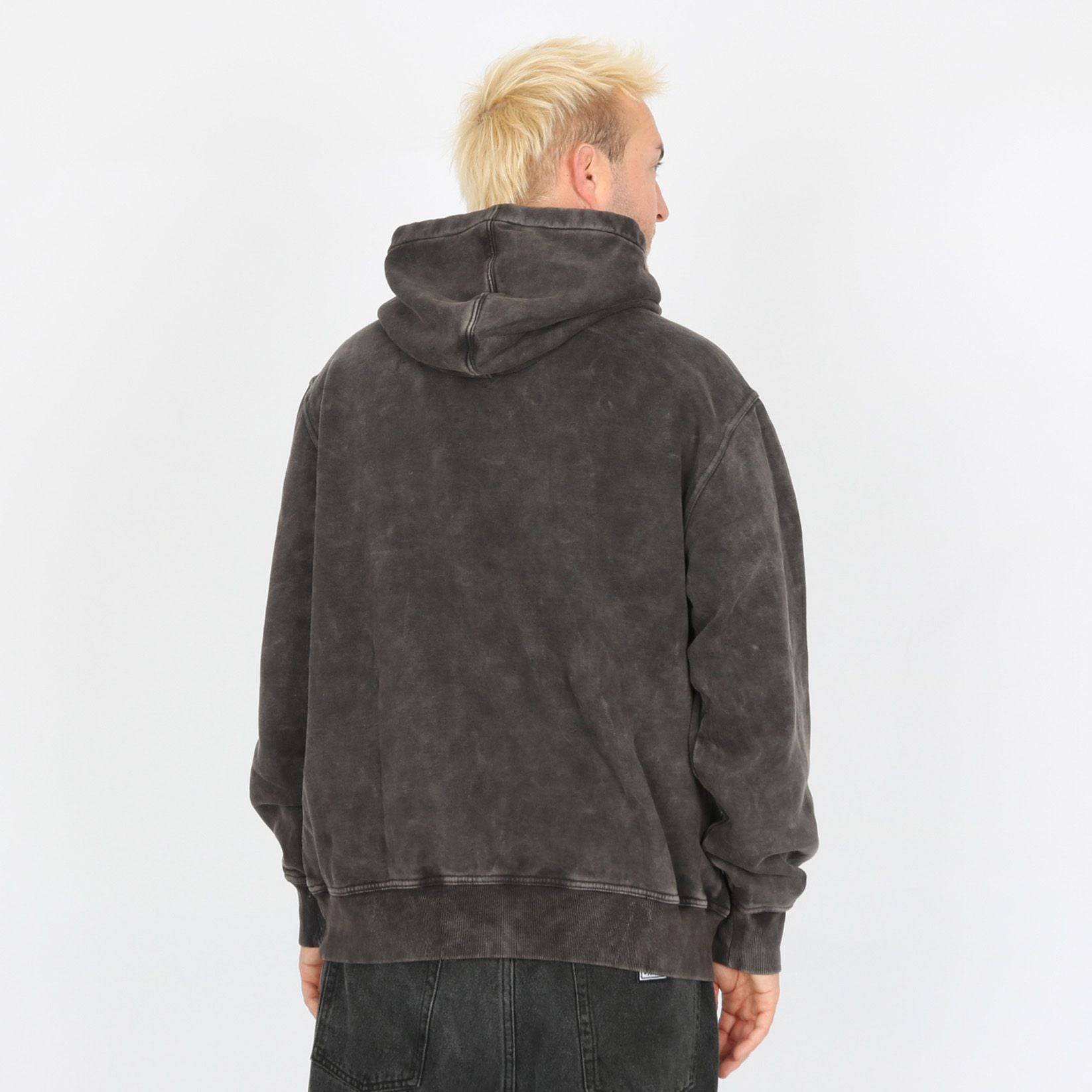 Dickies Newington Hoodie - Double Dye / Acid Wash Black - Blowout Skateshop