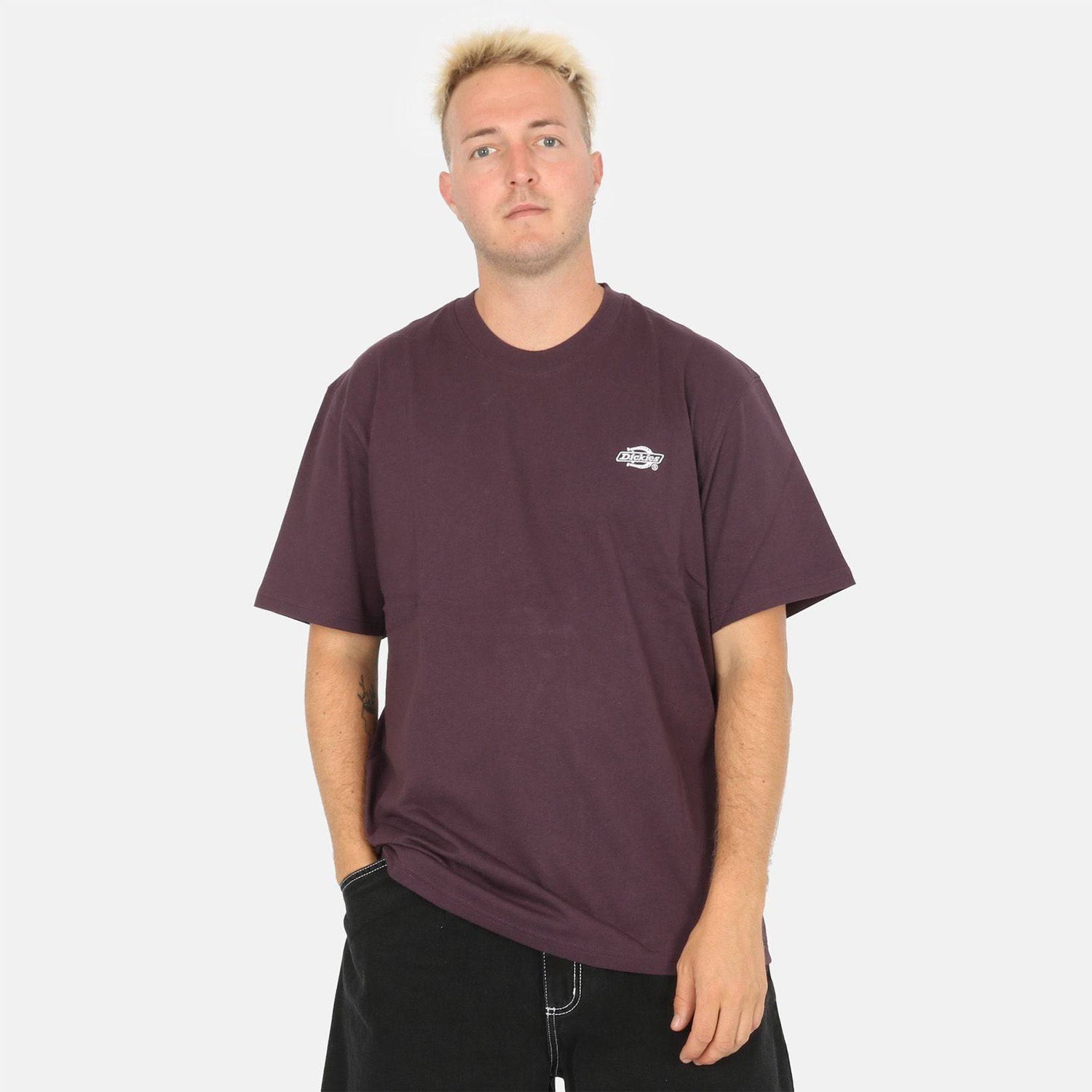 Dickies Summerdale T-Shirt - Plum - Blowout Skateshop