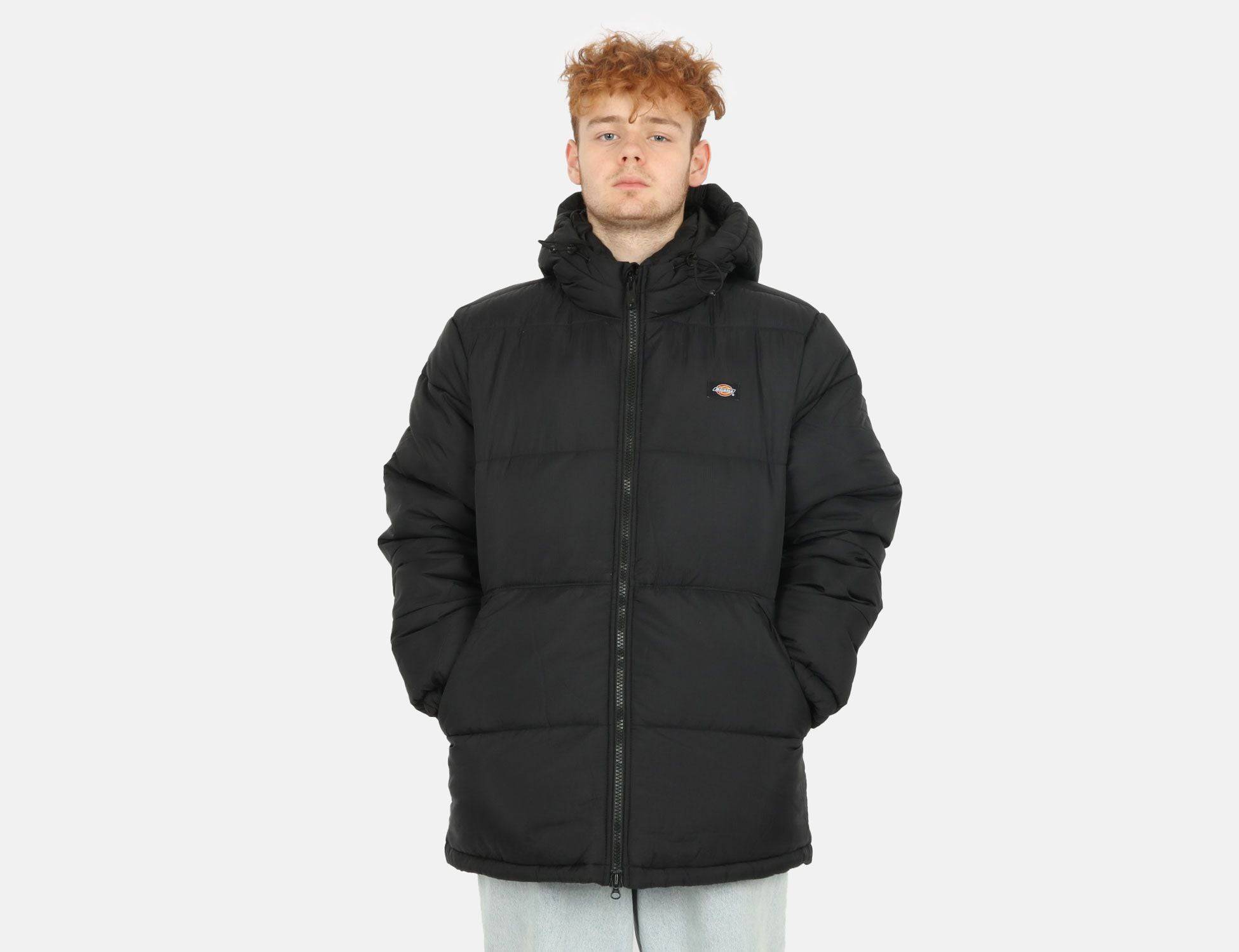 Dickies Waldenburg Hooded Jacke - Black - Blowout Skateshop