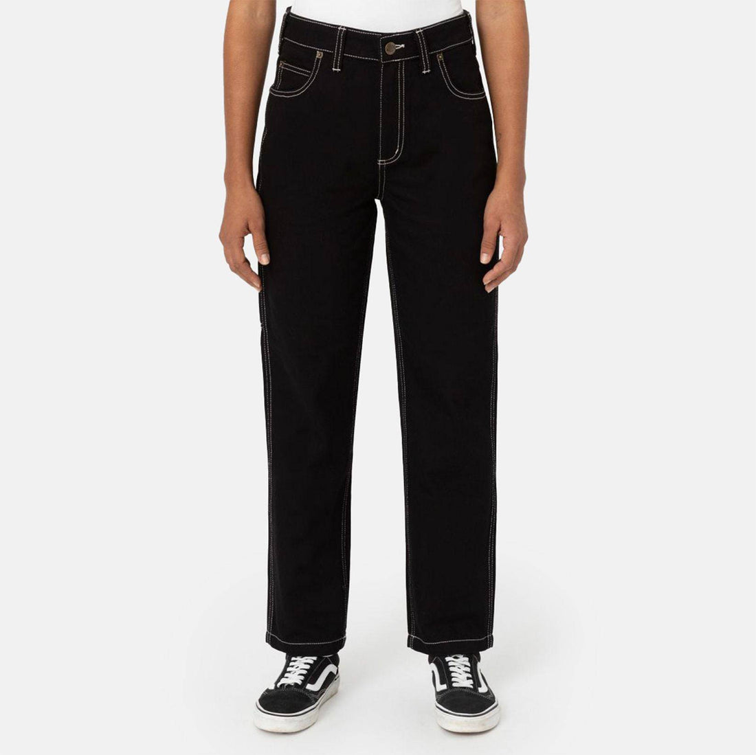 Dickies Women Ellendale Pant - Black Wash - Blowout Skateshop