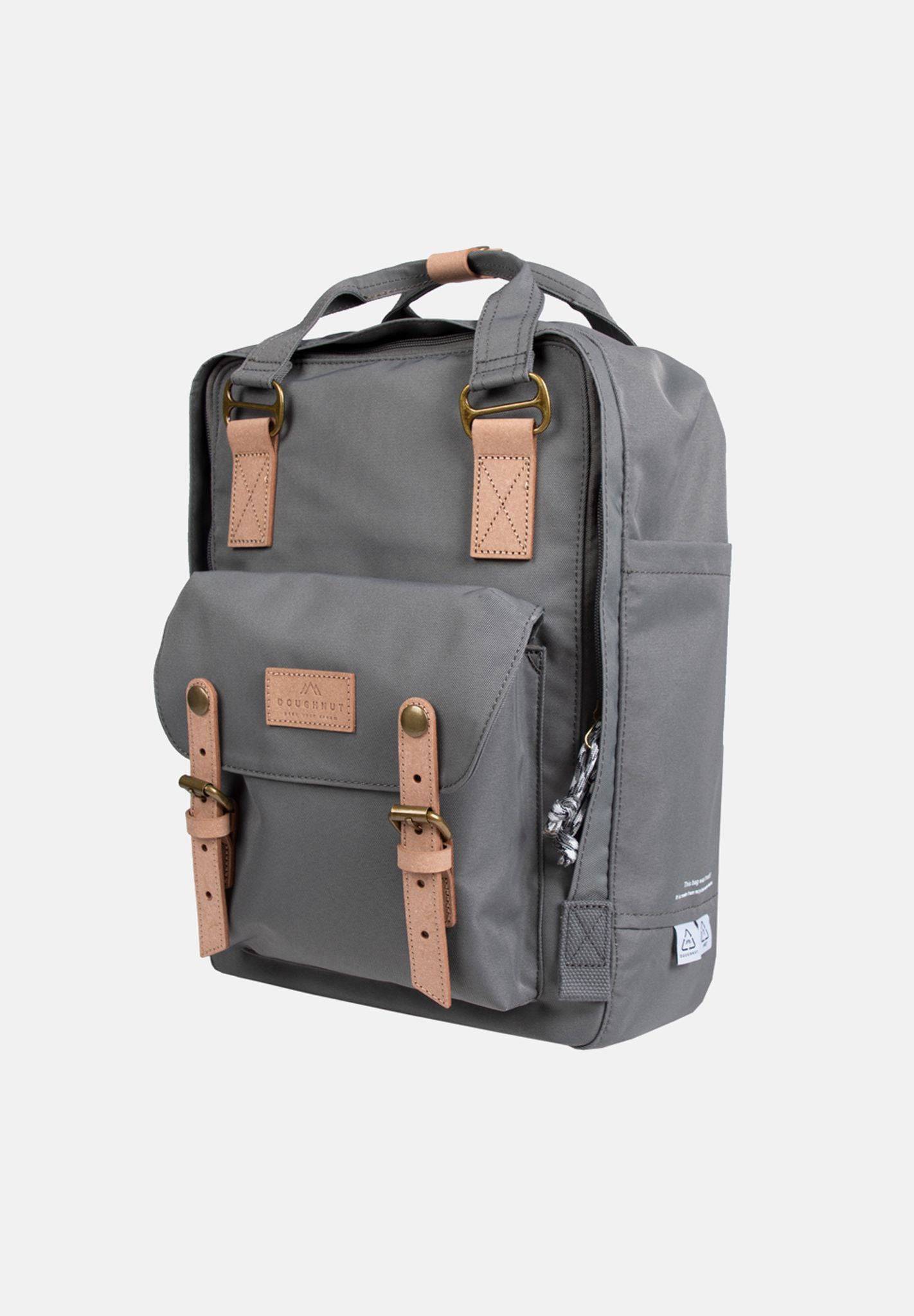 Doughnut Macaroon Reborn Series Backpack - Grey - Blowout Skateshop