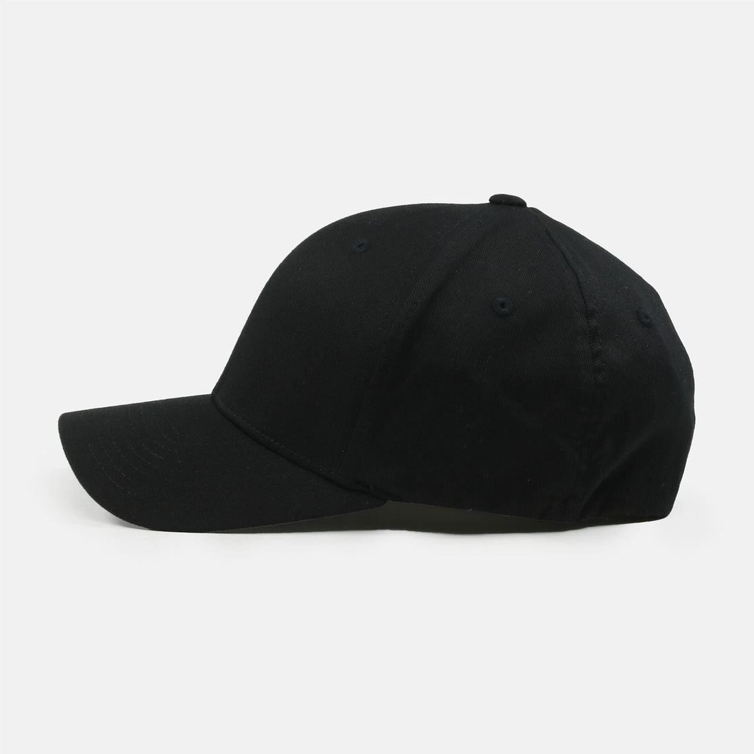 Flexfit Wooly Combed Cap - Black Black Bild 2