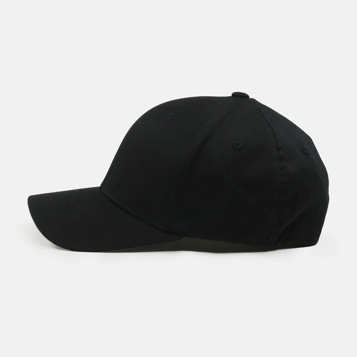 Flexfit Wooly Combed Cap - Black Black Bild 2