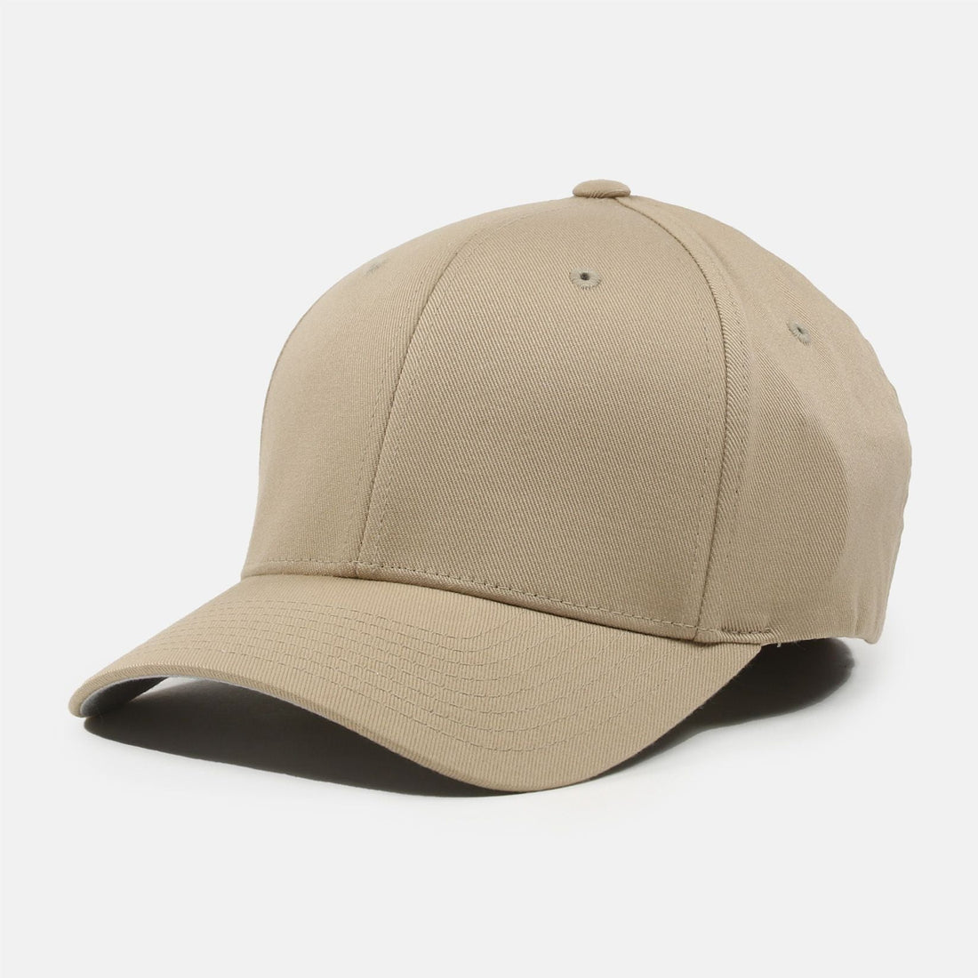 Flexfit Wooly Combed Cap - Khaki Braun Bild 1