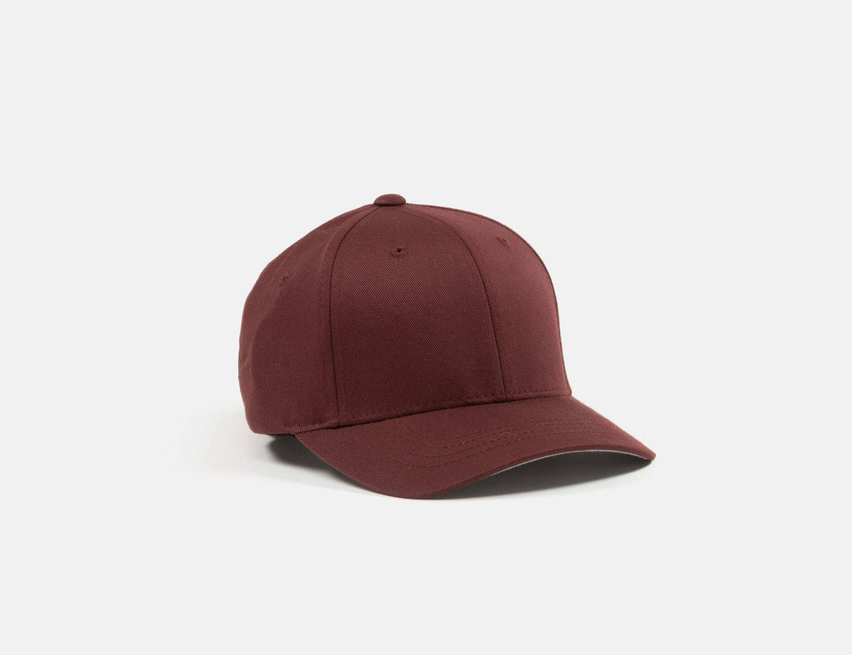 Flexfit Wooly Combed Cap - Maroon maroon Bild 1