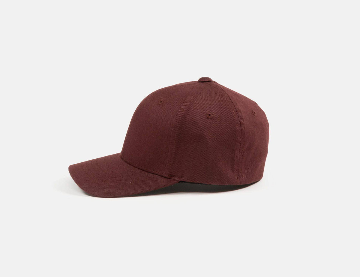Flexfit Wooly Combed Cap - Maroon maroon Bild 2