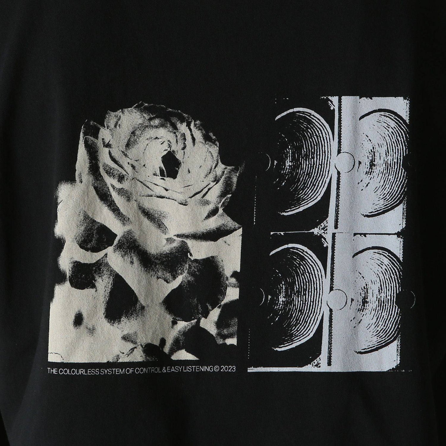 Former Rose Crux T-Shirt - Black - Blowout Skateshop