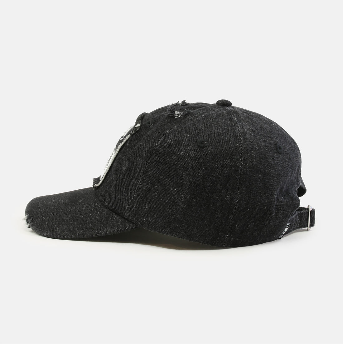 Former Complicrux Denim Cap - Washed Black Schwarz Bild 2
