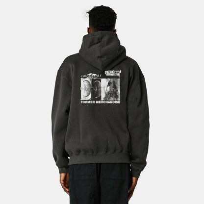 Former Fluorish Crux Hoodie - Washed Black Black Bild 1