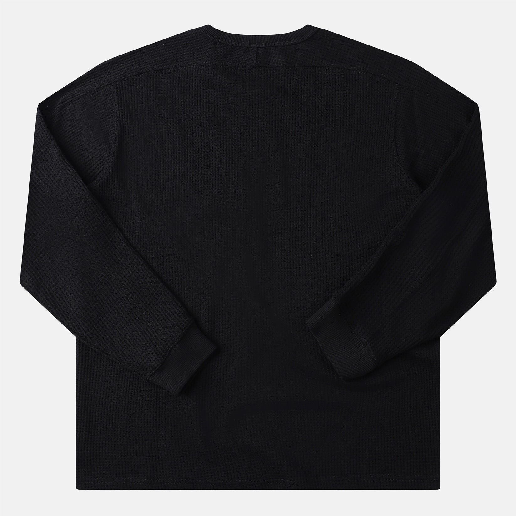 Former Franchise Waffle Longsleeve - Black Schwarz Bild 2
