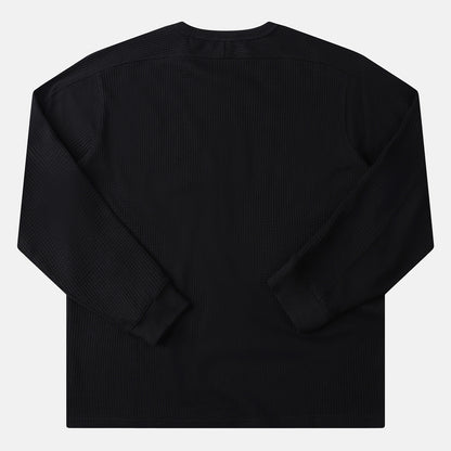 Former Franchise Waffle Longsleeve - Black Schwarz Bild 2