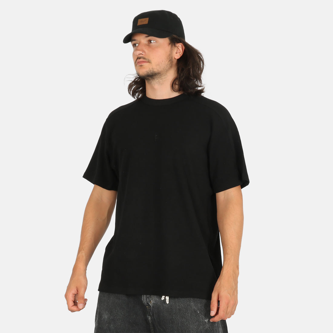 Former Franchise Waffle T-Shirt - Black Black Bild 1