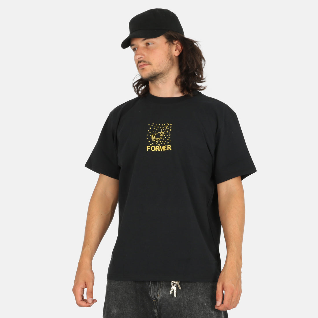 Former Free Crux T-Shirt - Black Black Bild 2