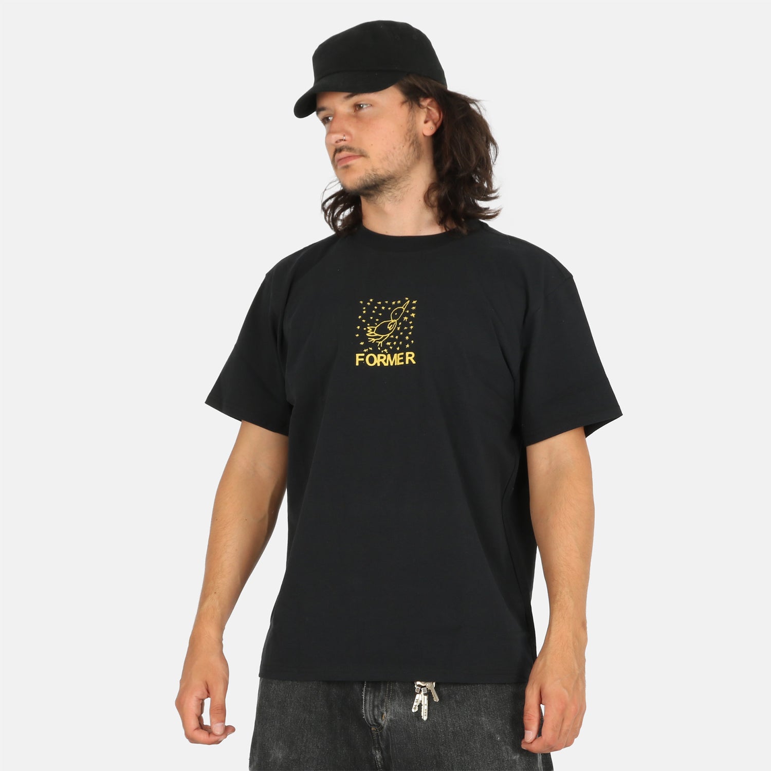 Former Free Crux T-Shirt - Black Black Bild 2