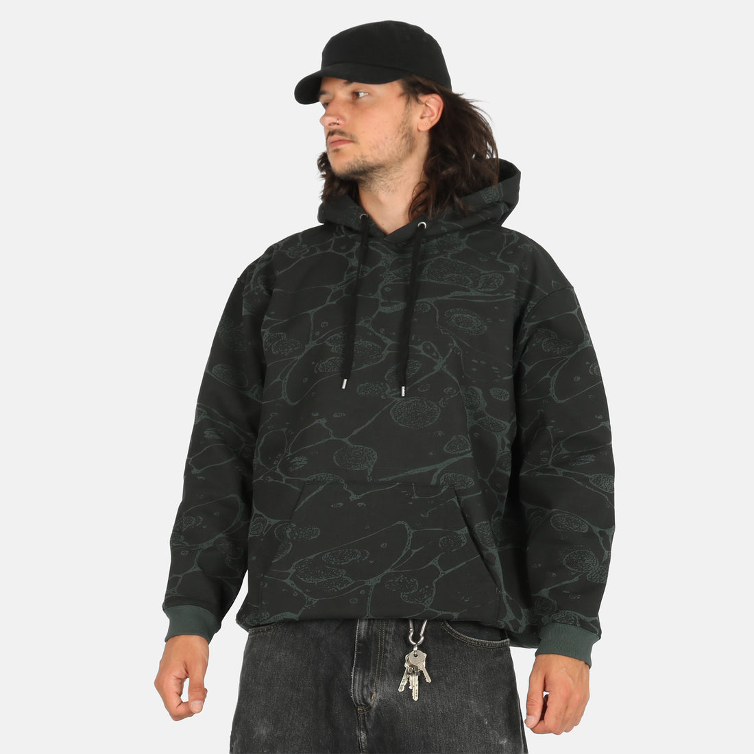 Former Global Mind Yardage Hoodie - Black Black Bild 1