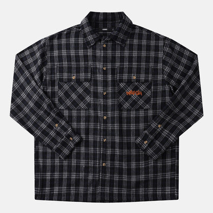 Former Vivian Flannel Hemd - Black Schwarz Bild 1