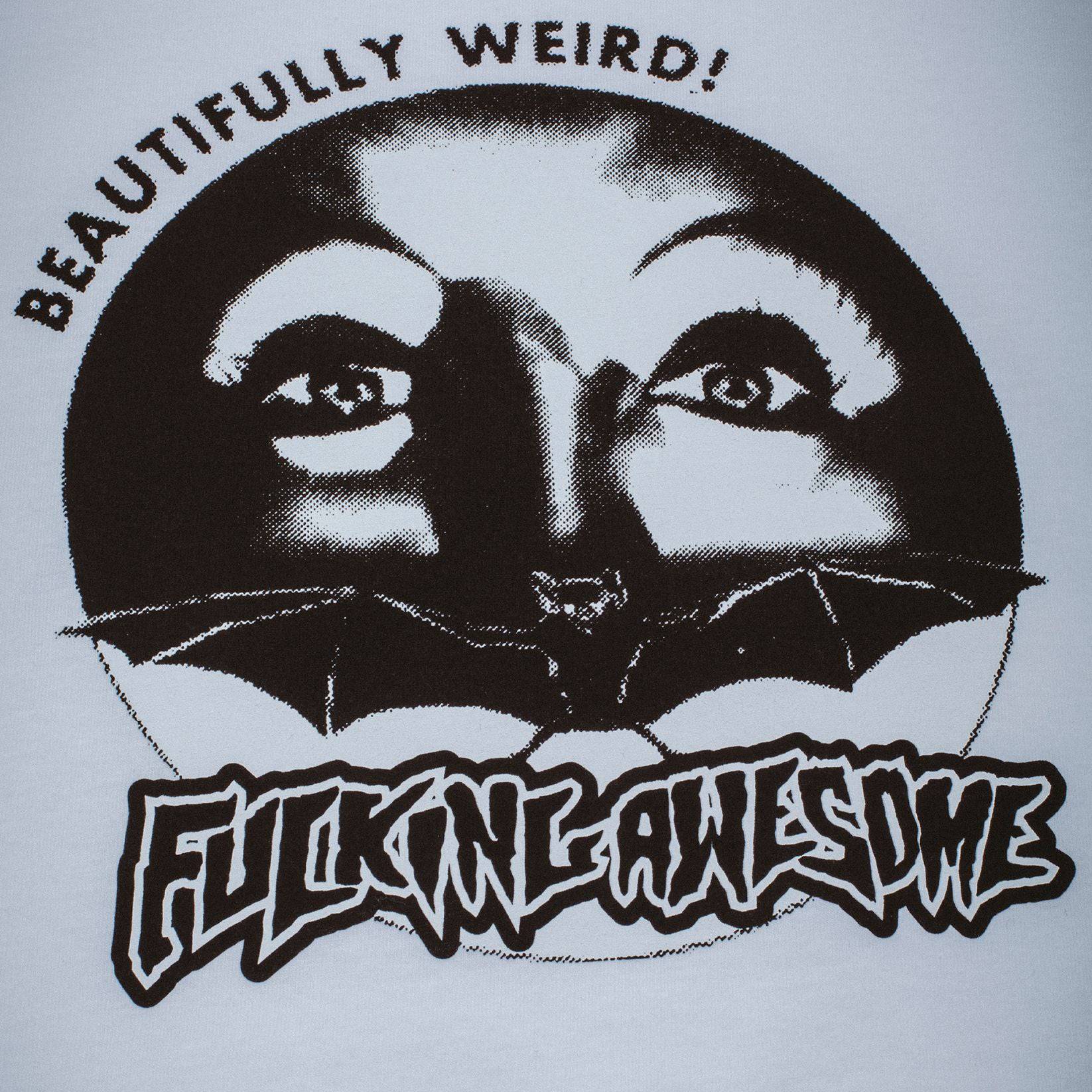 Fucking Awesome Beautiful Weird T-Shirt - White - Blowout Skateshop