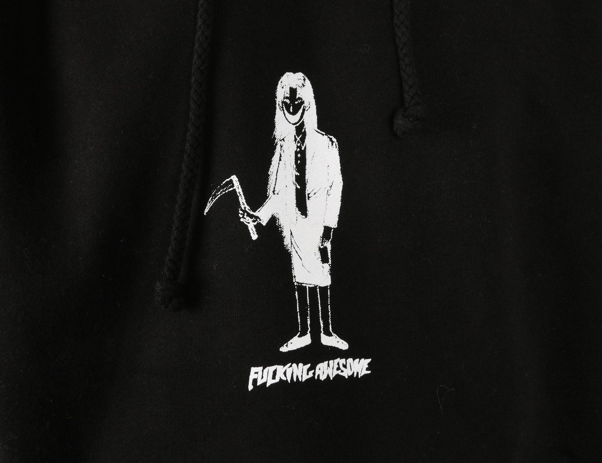 Fucking Awesome Reaper Girl Hoodie - Black - Blowout Skateshop