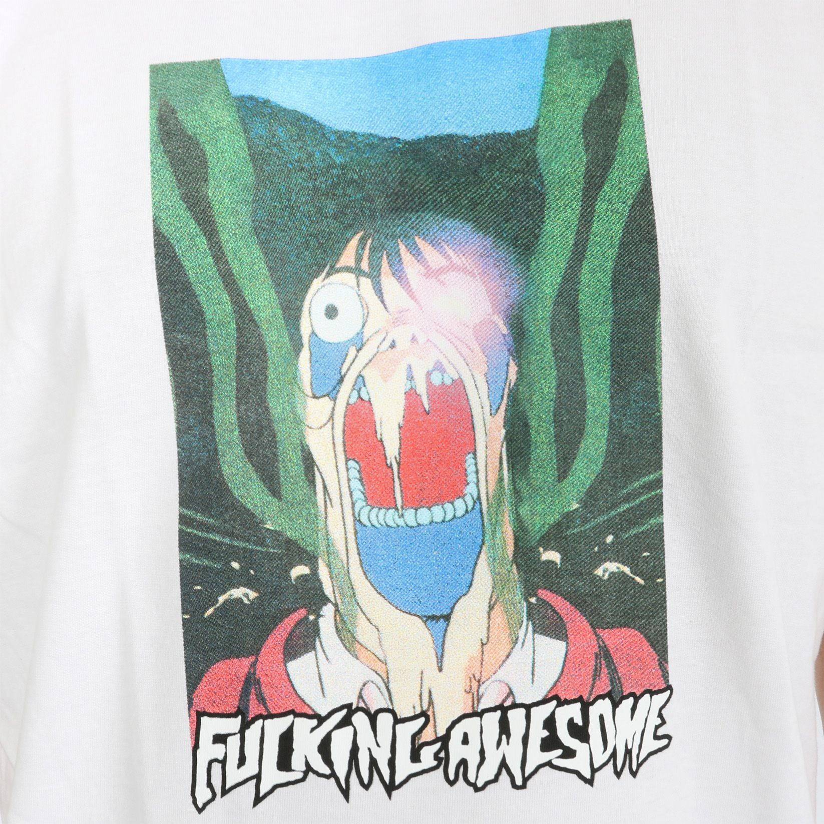 Fucking Awesome Shinjuku T-Shirt - White - Blowout Skateshop