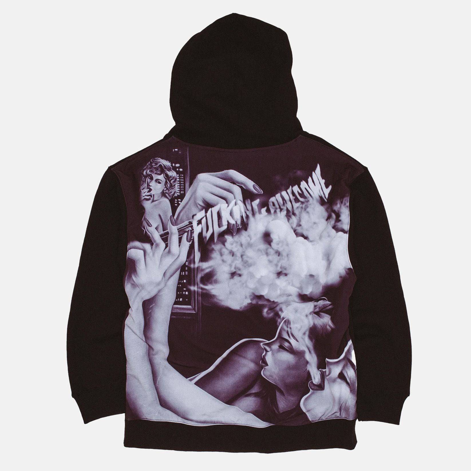 Fucking Awesome Smoke Hoodie - Black - Blowout Skateshop