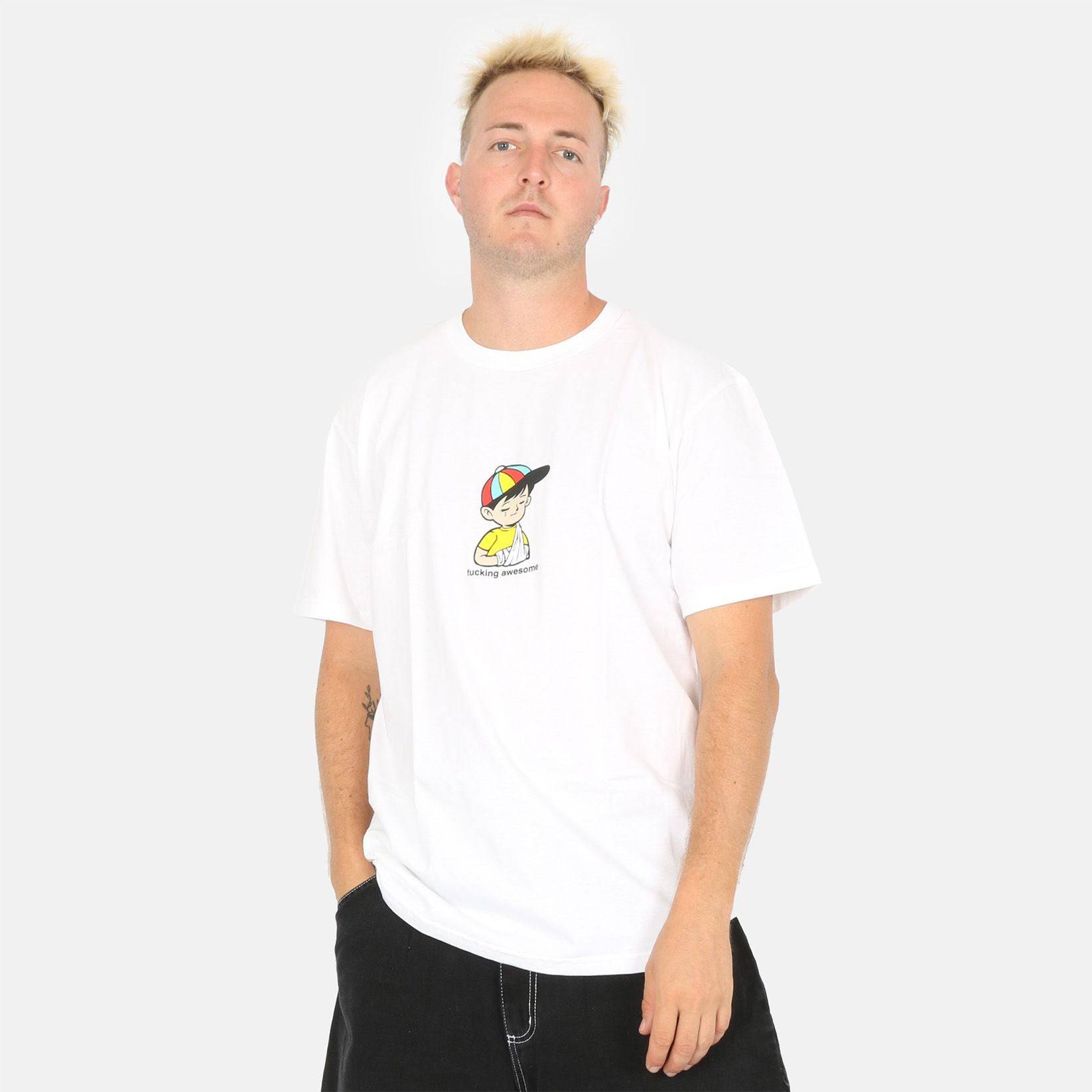 Fucking Awesome Wanto Kid T-Shirt - White - Blowout Skateshop