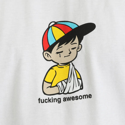 Fucking Awesome Wanto Kid T-Shirt - White - Blowout Skateshop