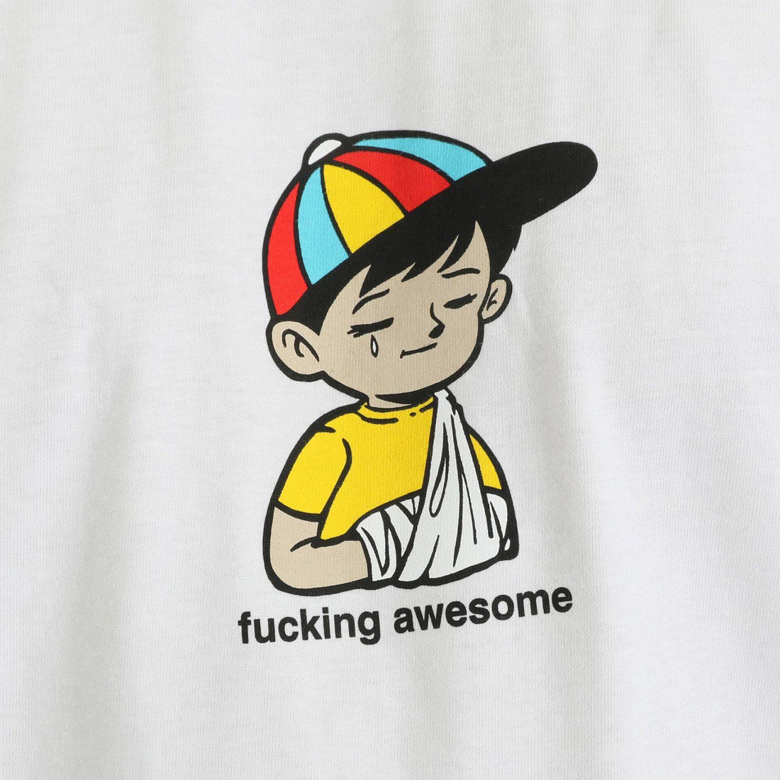 Fucking Awesome Wanto Kid Tee - White - Blowout Skateshop