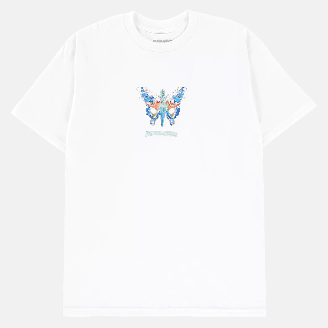 Fucking Awesome Butterfly T-Shirt - White Weiß Bild 1