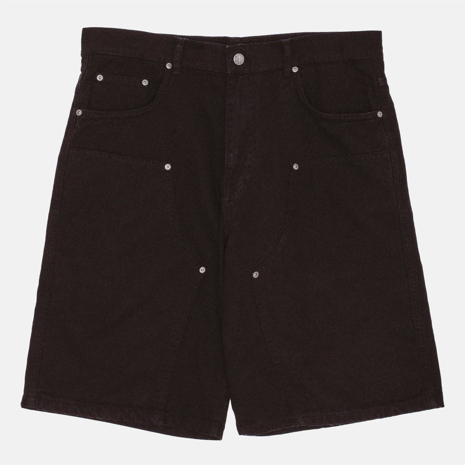 Fucking Awesome Canvas Double Knee Short - Black Schwarz Bild 1