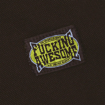 Fucking Awesome Canvas Double Knee Short - Black Schwarz Bild 3