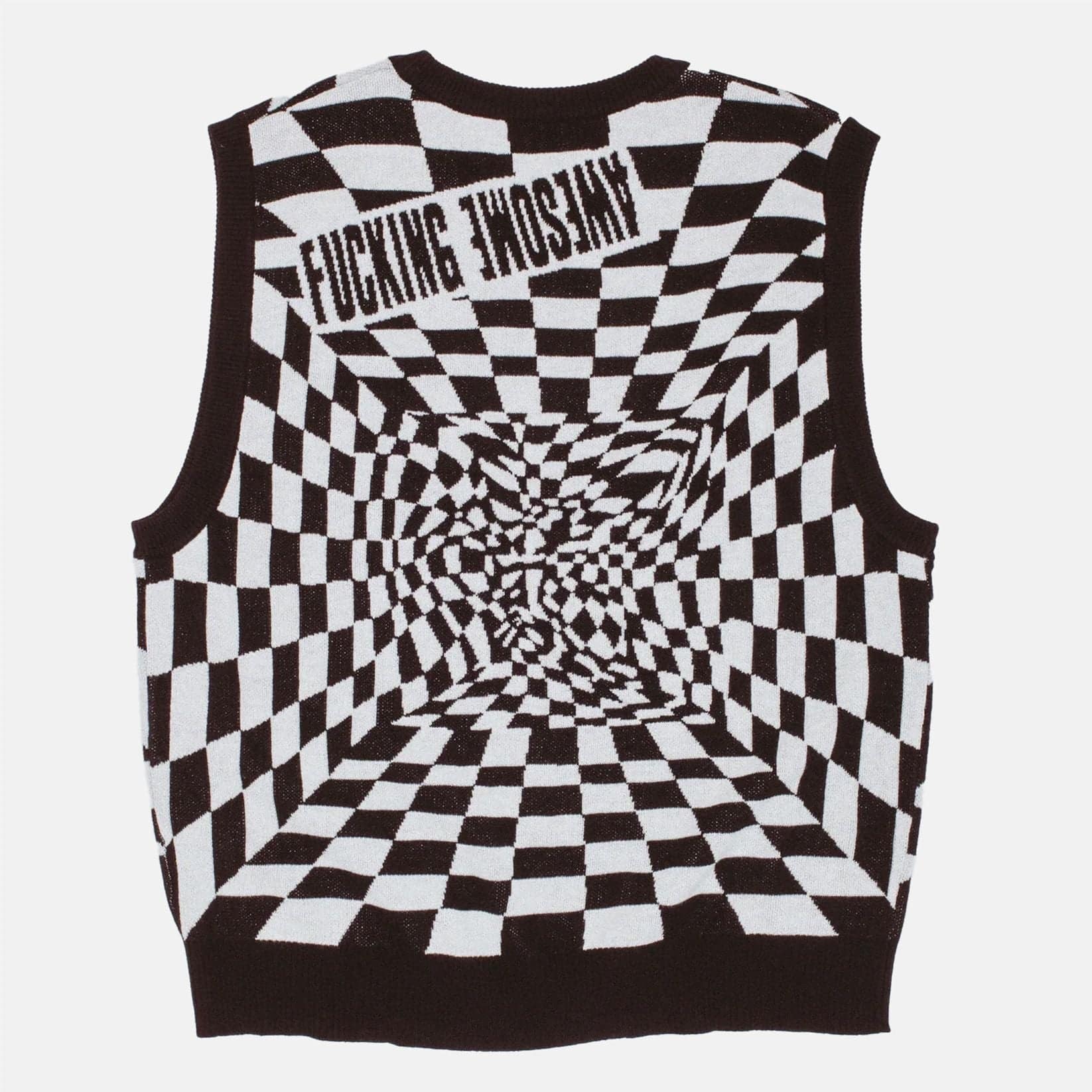 Fucking Awesome Warped Sweater Vest - Black Bild 2