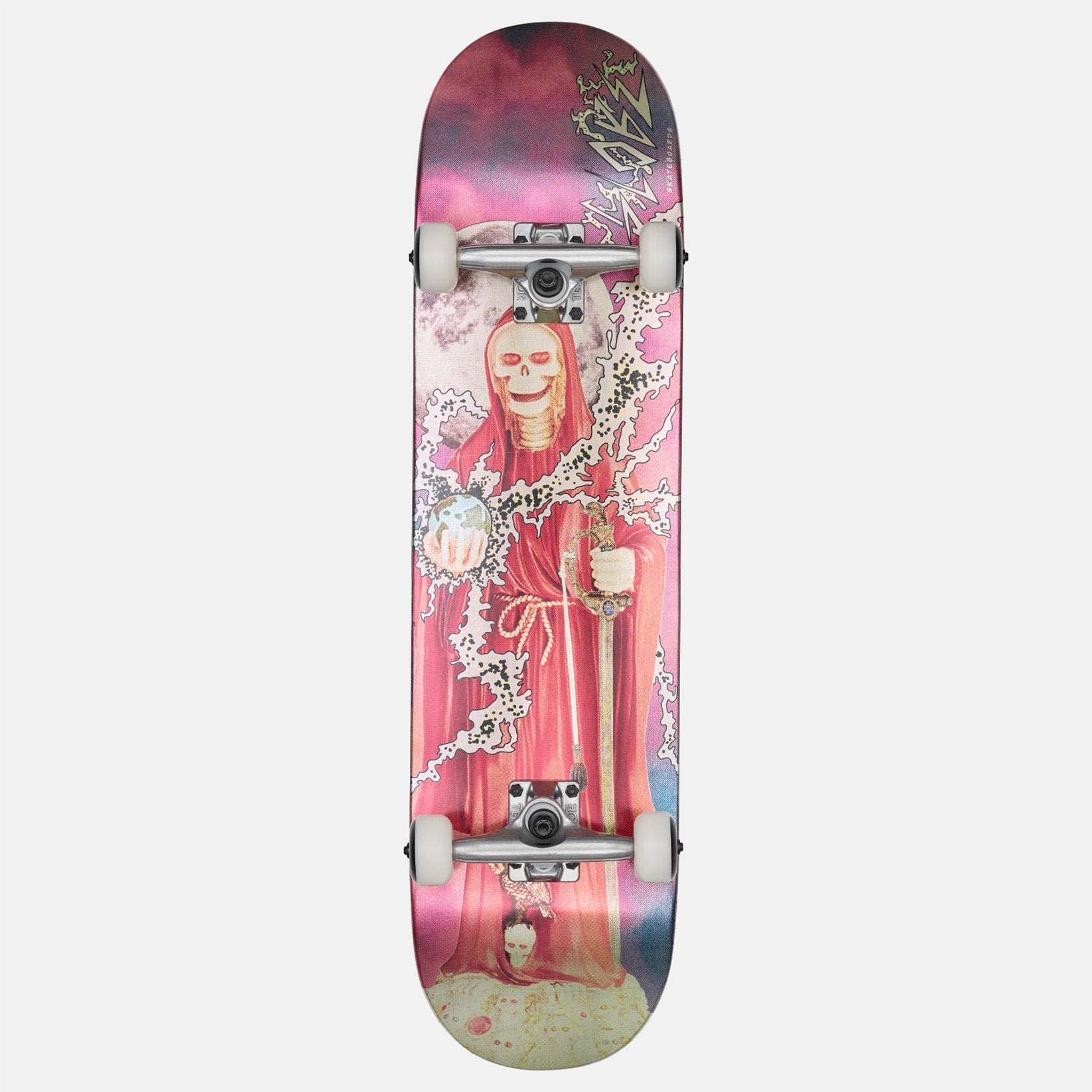 Globe G1 Downtown Doom 8.0" Komplettboard Silber Bild 1