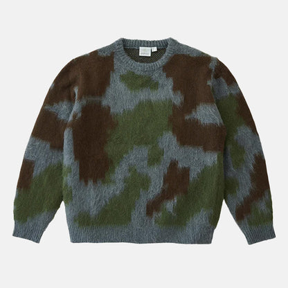 Gramicci Mohair Sweater - Jungle Digi Camo Grau Bild 1